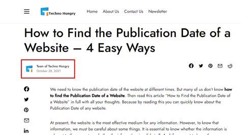 How to Find Date of Publication of a Website: A Journey Through Digital Footprints and Time