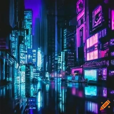 Shelter -  An Epic Synthwave Journey Through Neon-Lit Cyberpunk Streets