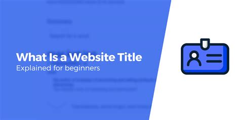 What Does Website Title Mean: A Journey Through Digital Nomenclature